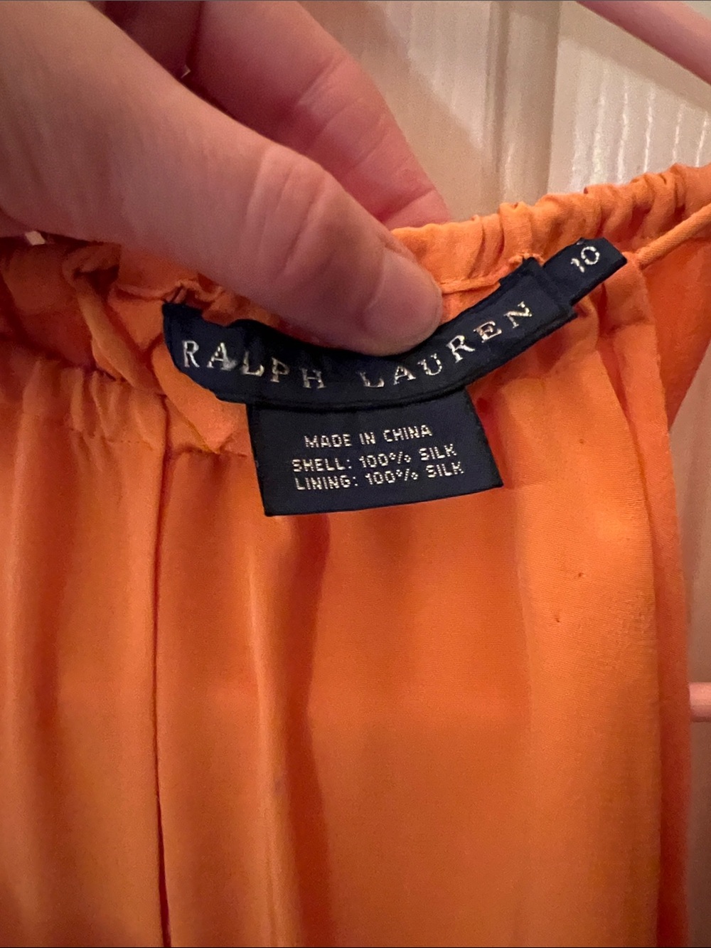 Y2K Ralph Lauren Bias Cut Silk Dress - Picture 3 of 12